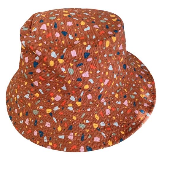 Madewell Confetti Print Bucket Hat NWT S/M - Picture 2 of 7